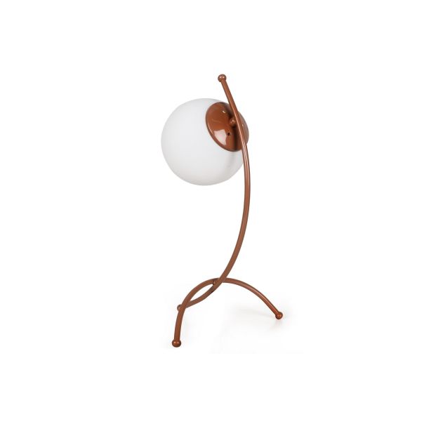 OPVIQ Stona lampa Yay 5013, braon/bela - EP3008660