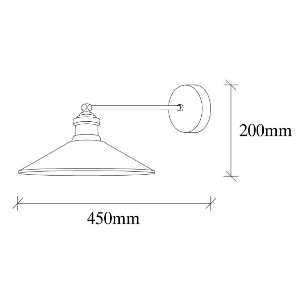 OPVIQ Zidna lampa Dodo 3101, zlatna - EP3008672