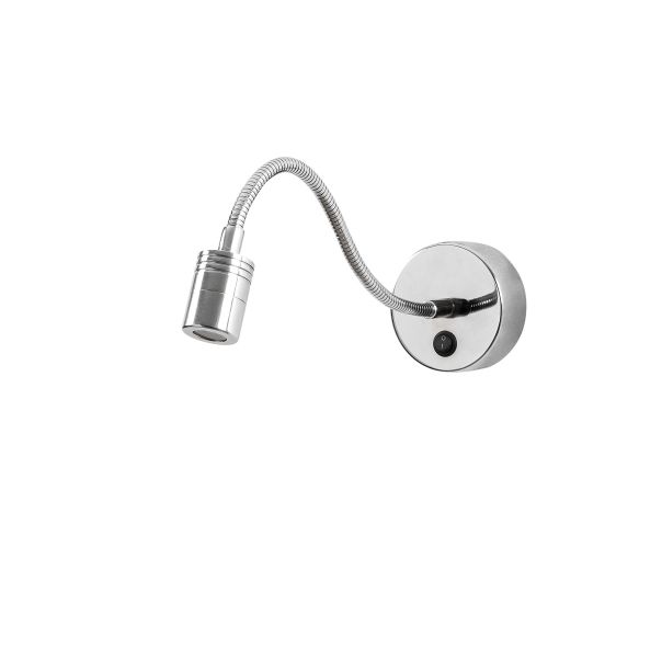 OPVIQ LED zidna lampa Reading 3243, srebrna - EP3008750