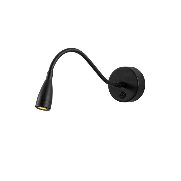 OPVIQ LED zidna lampa Reading 3246, crna - EP3008753