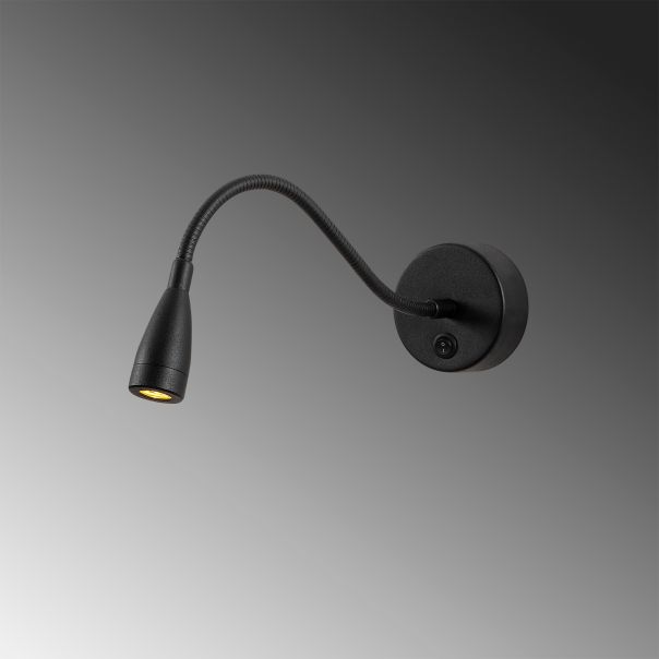 OPVIQ LED zidna lampa Reading 3246, crna - EP3008753
