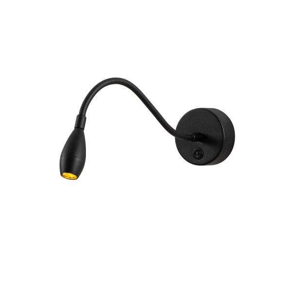 OPVIQ LED zidna lampa Reading 3251, crna - EP3008759