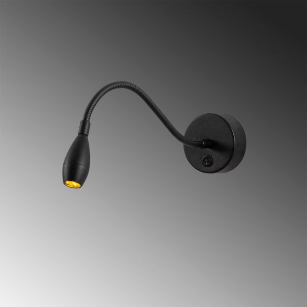 OPVIQ LED zidna lampa Reading 3251, crna - EP3008759