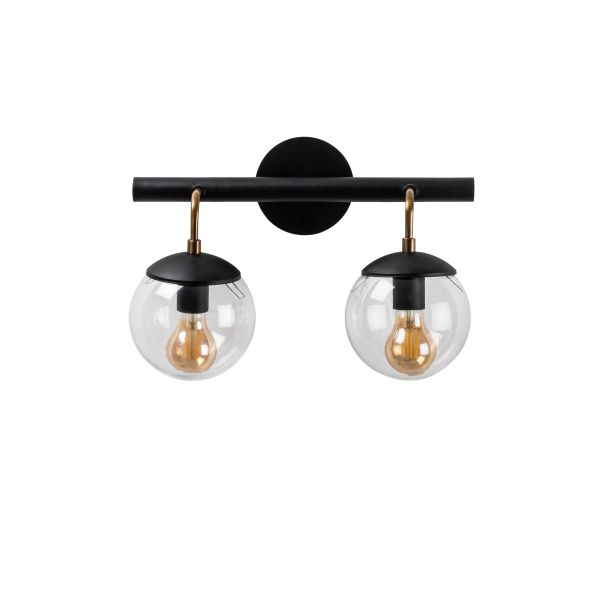 OPVIQ Zidna lampa Gondol 3012, crna/providna - EP3008765