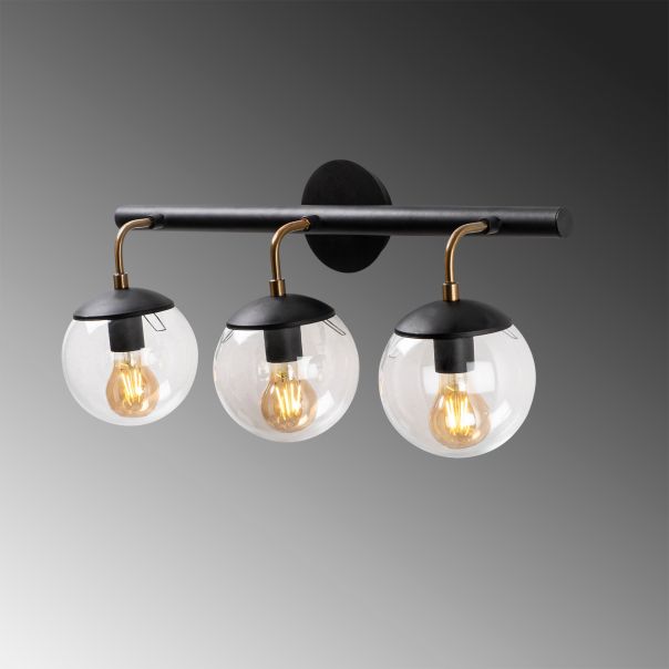 OPVIQ Zidna lampa Gondol 3032, crna - EP3008768
