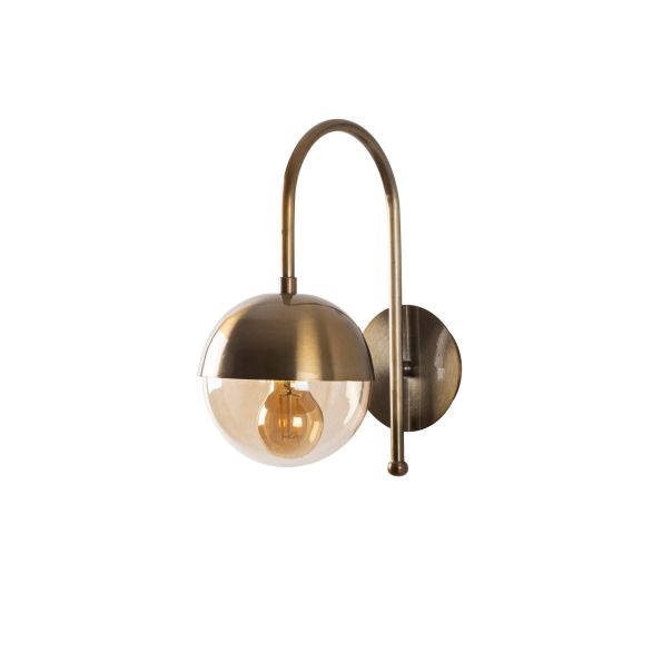 OPVIQ Zidna lampa Karsor 3301, zlatna/providna - EP3008798