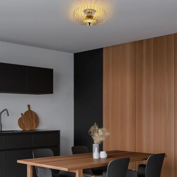 OPVIQ Plafonjera Karsortel N-641-1, zlatna - EP3008855