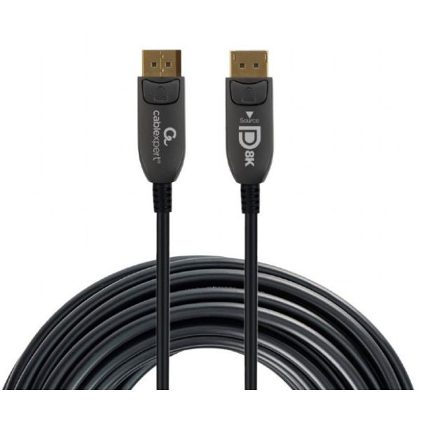 GEMBIRD Aktivni optički kabl DisplayPort v.1.4 CC-DP8K-AOC-30M , 30m, crna - 45808