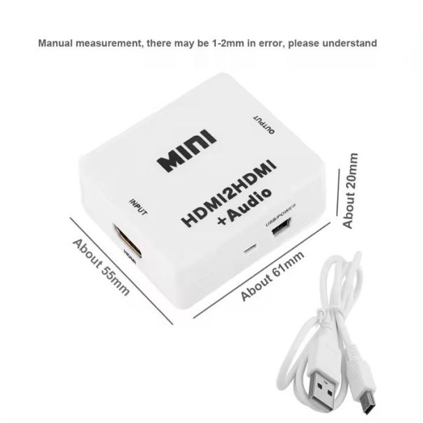 GEMBIRD Audio konverter A-HDMI - HDMI, mini - 45769-1
