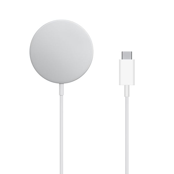 Bežični punjač (WiFi) Magnetic connection 15W sa Type C kablom, bela - P947