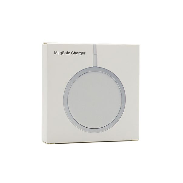 Bežični punjač (WiFi) Magnetic connection 15W sa Type C kablom, bela - P947