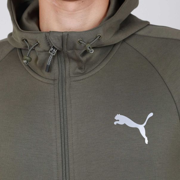 Duks SA KAPULJACOM PUMA EVOSTRIPE FZ HOODIE M - 589424-44