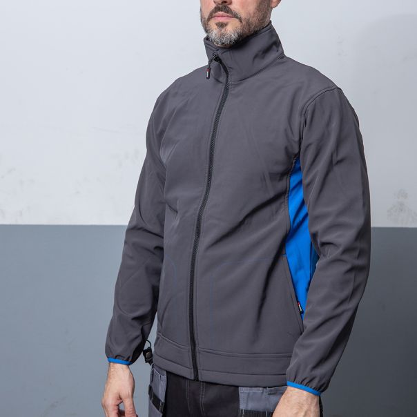 WURTH Zimska softshell jakna 3u1 Dexter, siva - 589975100-DEXTER