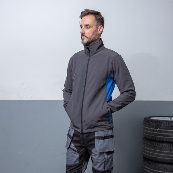 WURTH Zimska softshell jakna 3u1 Dexter, siva - 589975100-DEXTER