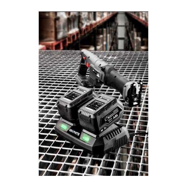 GRAPHITE Punjač za baterija dupli - 58G085