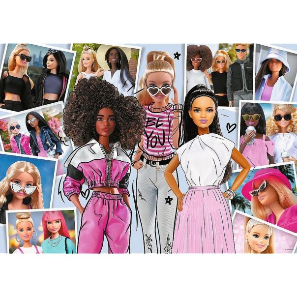 TREFL Puzzle In the world of Barbie - 200 delova - 103519-T13301