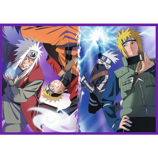 TREFL Puzzle Naruto Shippuden - Avanture Naruta Uzumakija - 4x250 delova - 103461-13339