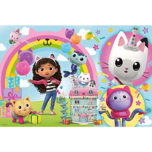 TREFL Puzzle Gabby Dollhouse - 24 dela - 103211-T14353