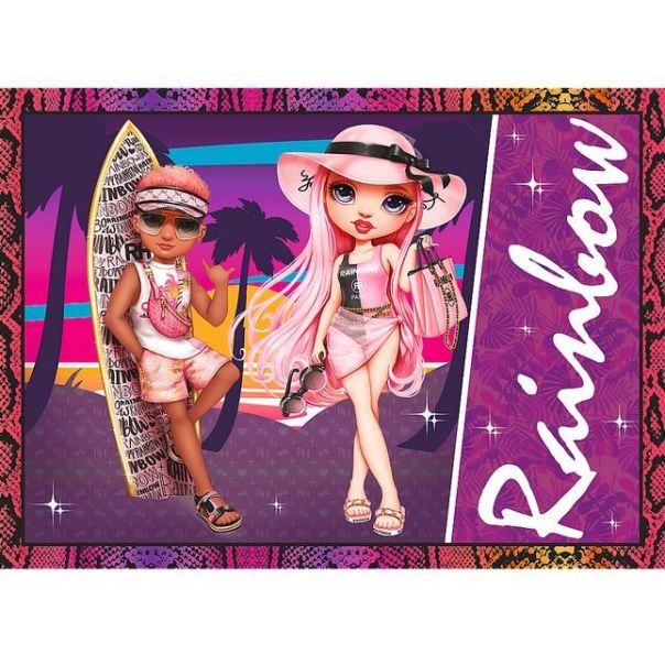 TREFL Puzzle 4u1 Rainbow high 34614 - 35, 48, 54, 70 delova - 102829-T34614