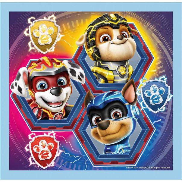 TREFL Puzzle 3u1 Patrolne šape 34869 - 20, 36, 50 delova - 102863-T34869