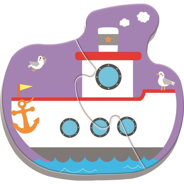 TREFL Puzzle 4u1 Baby transport vehicles 36075 - 2 dela - 102613-T36075