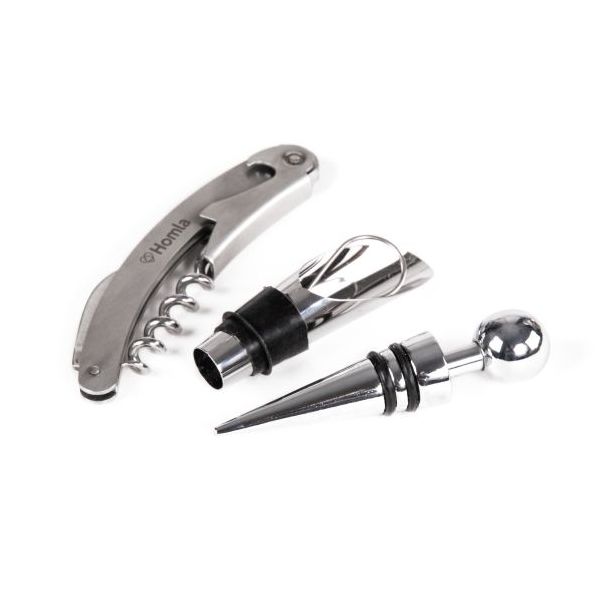 DEKOR DOM Set za vino Mooka, braon - 038934