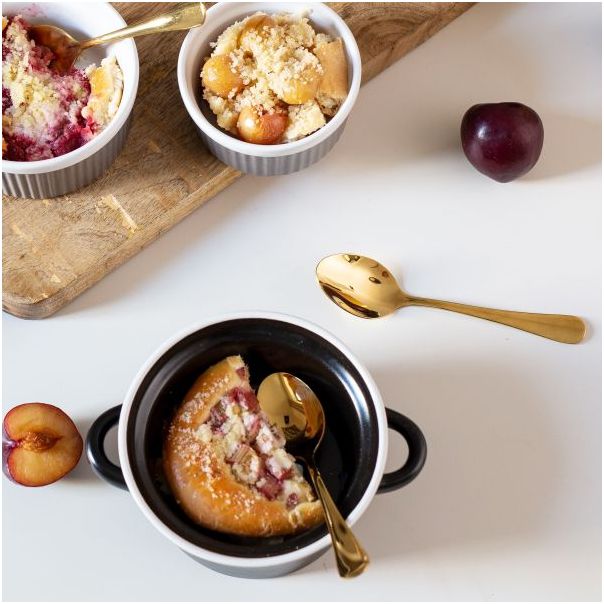 DEKOR DOM Pribor za jelo 16/1 Abele, mat zlatna - 038994