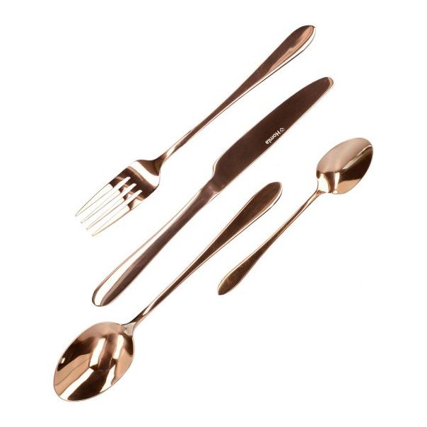 DEKOR DOM Pribor za jelo 16/1 Abele, copper - 038992-1