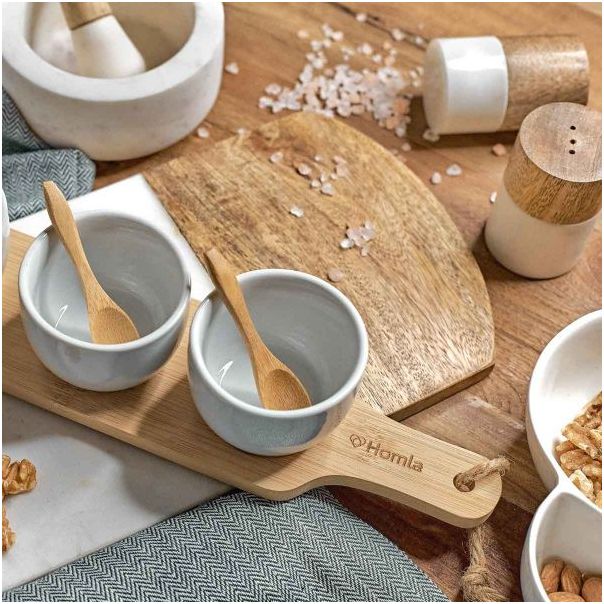 DEKOR DOM Set činija 32x8cm Fincan  3/1, bela - 039650