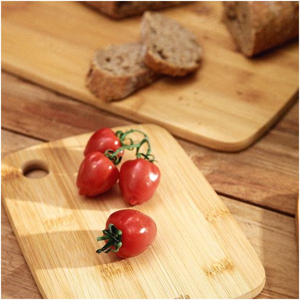 DEKOR DOM Daska za sečenje 28x21cm Bambou, natural - 038962