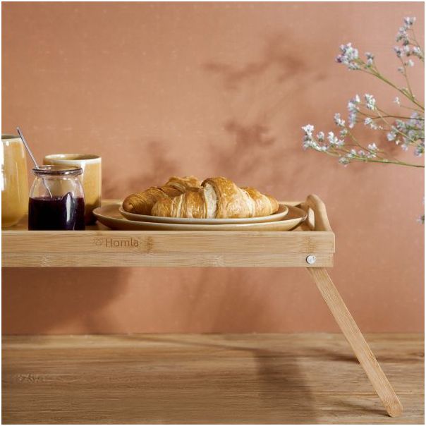 DEKOR DOM Poslužavnik 50x30cm Bambou,natural - 039626