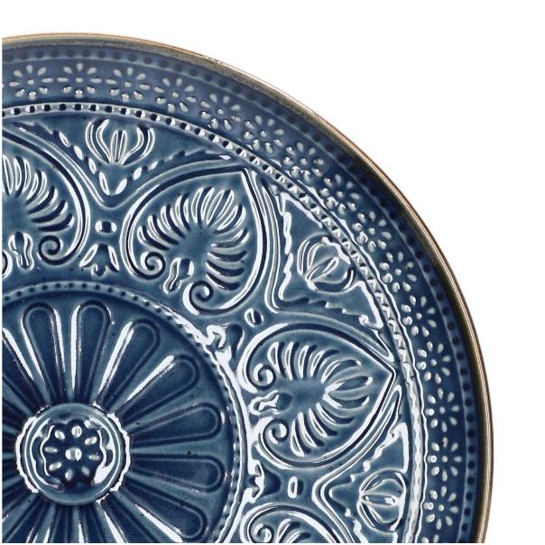 DEKOR DOM Tanjir 21cm India, navy - 038946