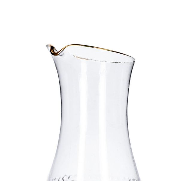 DEKOR DOM Bokal BARREL 1.2l - Transparent - HML - 041634-1