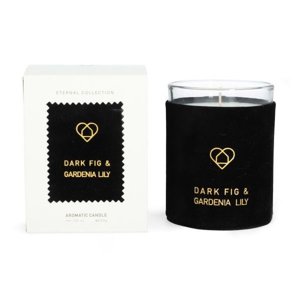 DEKOR DOM Mirisna sveća 230g Eternal Dark Fig & Gardenia Lily - 038910