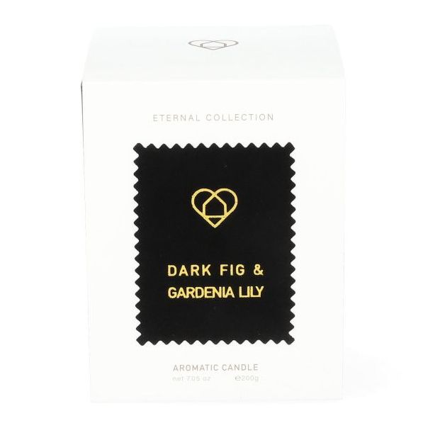 DEKOR DOM Mirisna sveća 230g Eternal Dark Fig & Gardenia Lily - 038910