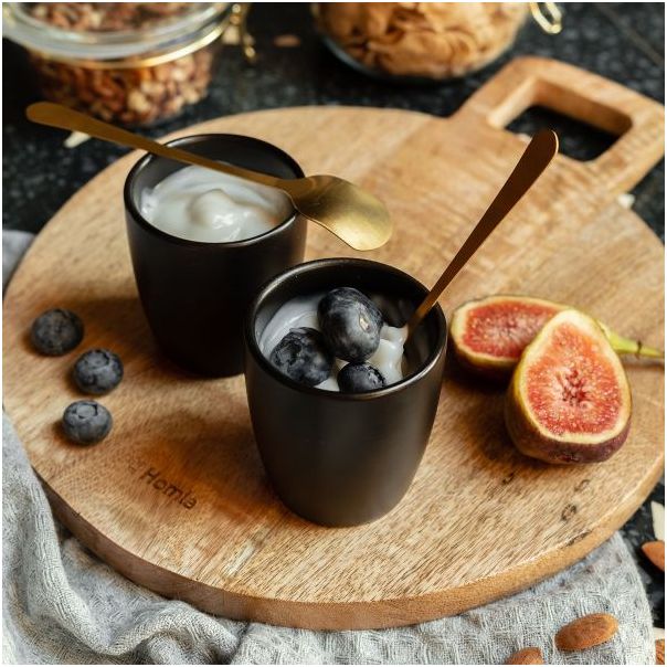 DEKOR DOM Daska za sečenje 33x27cm Lobbes mango, natural - 039632-1