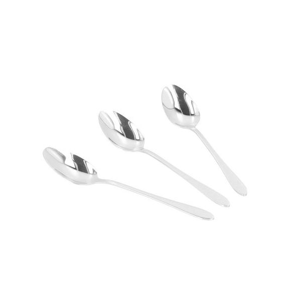 DEKOR DOM Set kafenih kašičica Stilo 3/1, srebrna - 038995-1