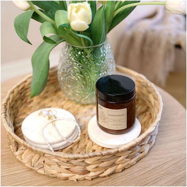 DEKOR DOM Mirisna sveća 190g Tofu Sandalwood - 038912