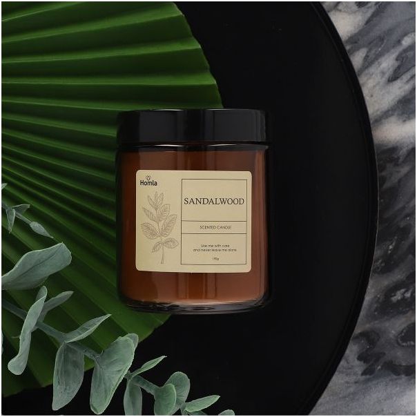 DEKOR DOM Mirisna sveća 190g Tofu Sandalwood - 038912