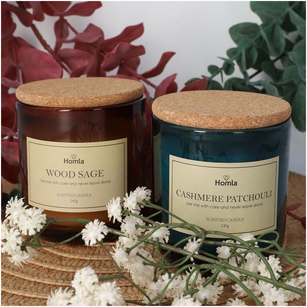 DEKOR DOM Mirisna sveća 240g Verde Cashmere Patchouli - 038913