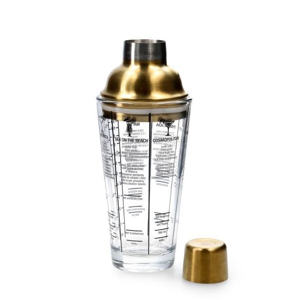 DEKOR DOM Šejker 0.4l Moi, gold - 039039-1