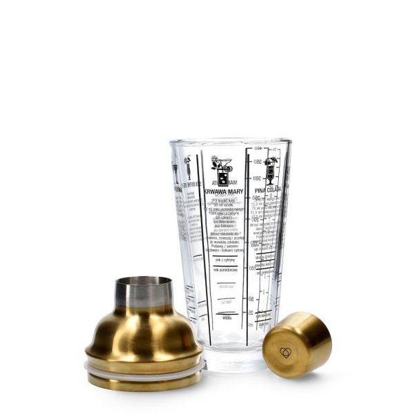 DEKOR DOM Šejker 0.4l Moi, gold - 039039-1