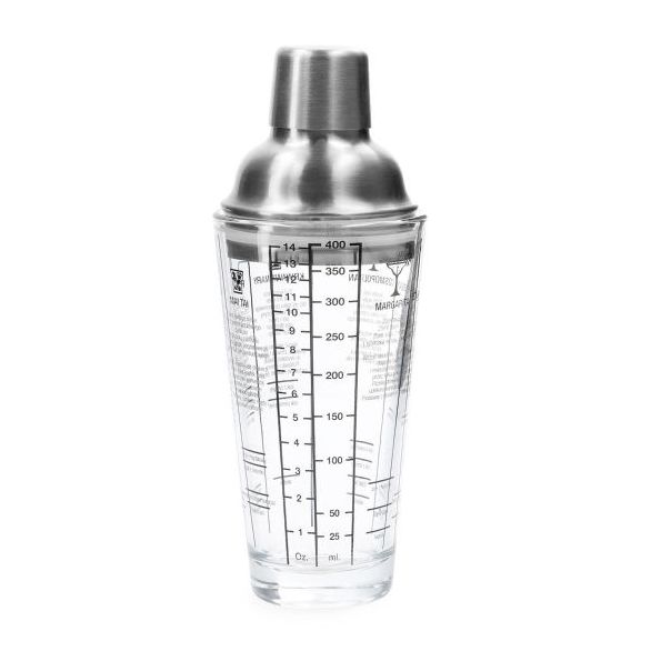 DEKOR DOM Šejker 0.4l Moi, silver - 039040-1