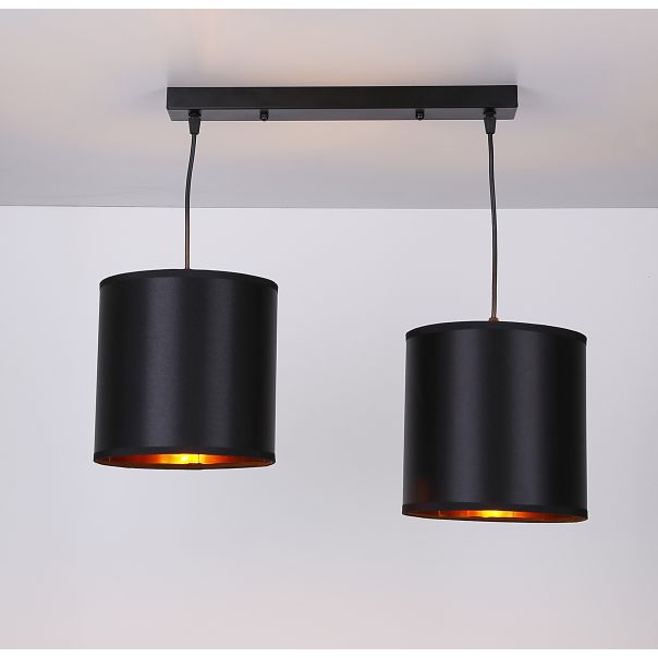 Candi Lux  Viseća Lampa Crna 4 2x40W E27 - 15104-1-1