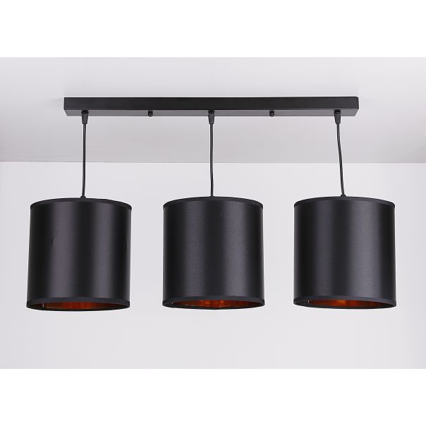 Candi Lux Viseća Lampa Crna 1  3x40W E27 - 15105-1