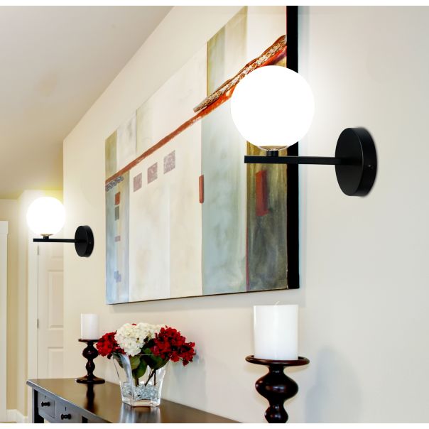 Kama Zidna Lampa Crno Zlatna 1x28 G9 - 15039