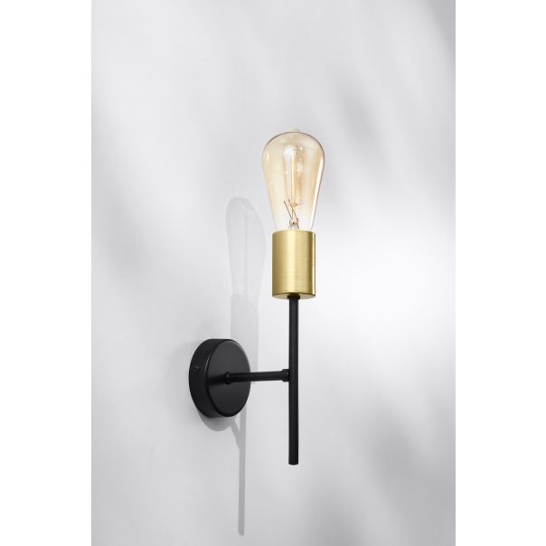 Crespilo Zidna Lampa Crna 1x40 E27 - 15012-1-1