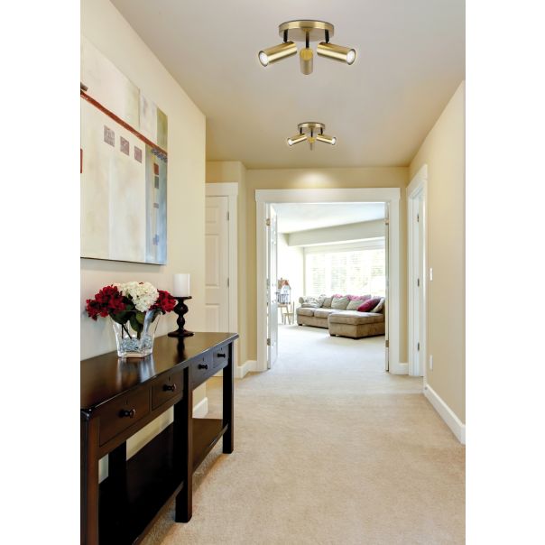 Colly Plafonska Lampa Mesing 3x15W GU10 - 15119-1