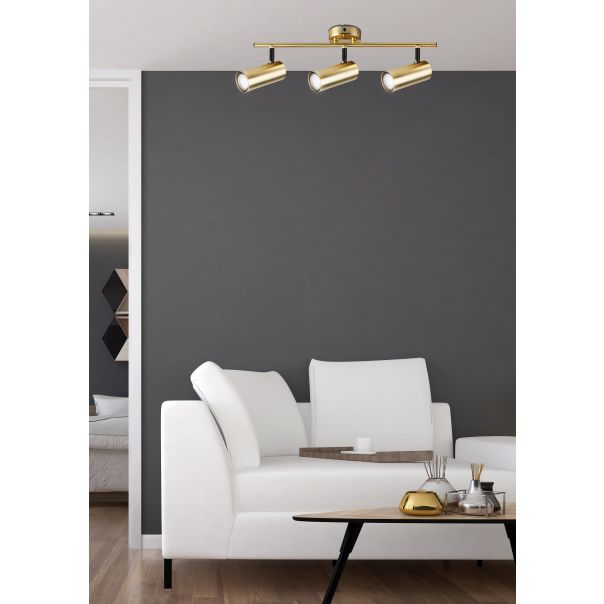 Colly Plafonska Lampa Mesing 2 3x15W GU10 - 15117