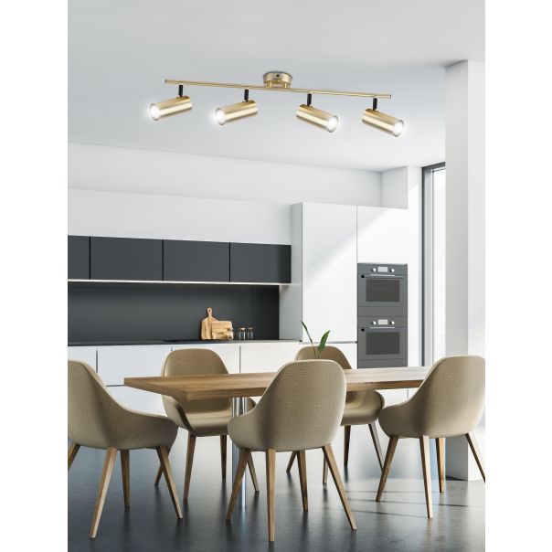 Colly Plafonska Lampa Mesing 3 4x15W GU10 - 15118